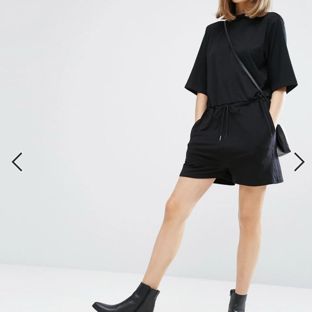 Dr Denim Aurora Tie Waist Romper